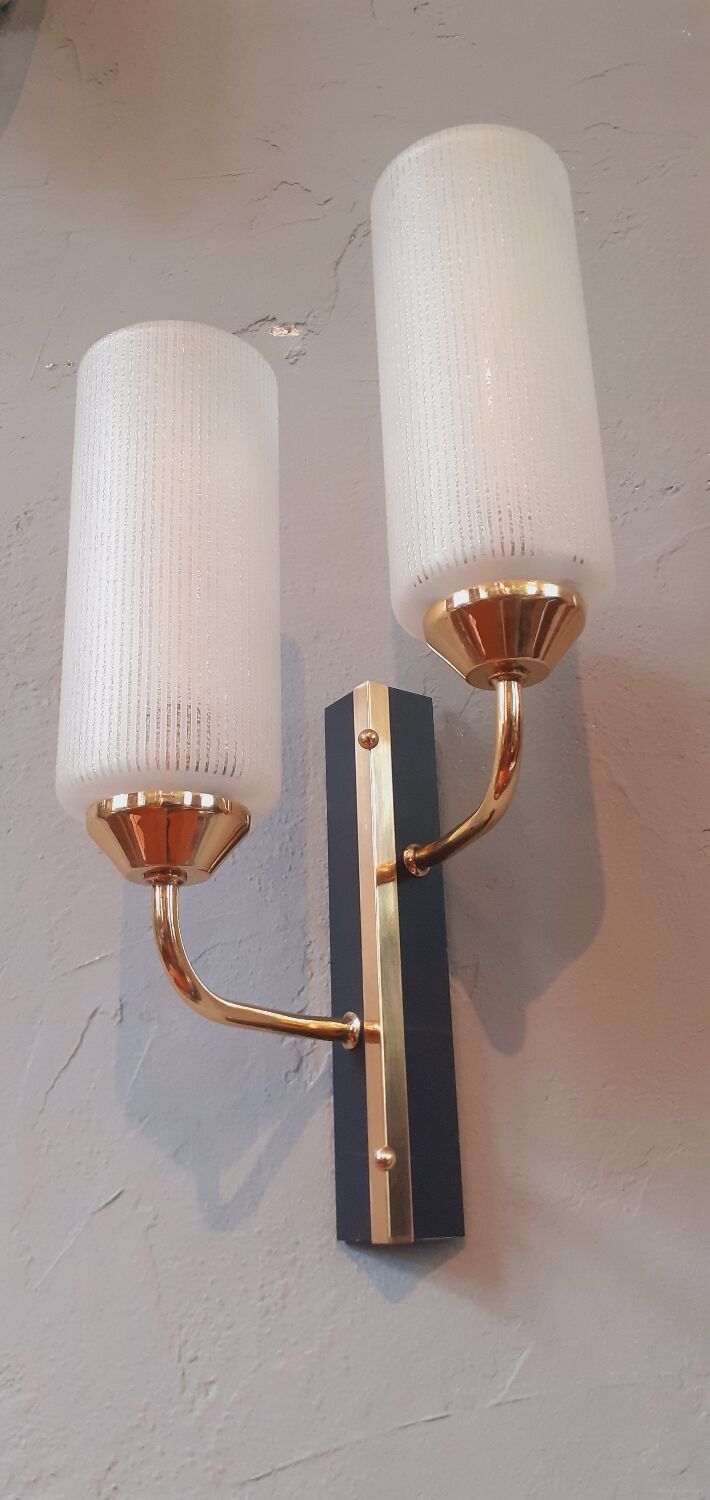 Double vintage wall lamp 50
