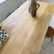 Table de ferme chêne doré 160cm