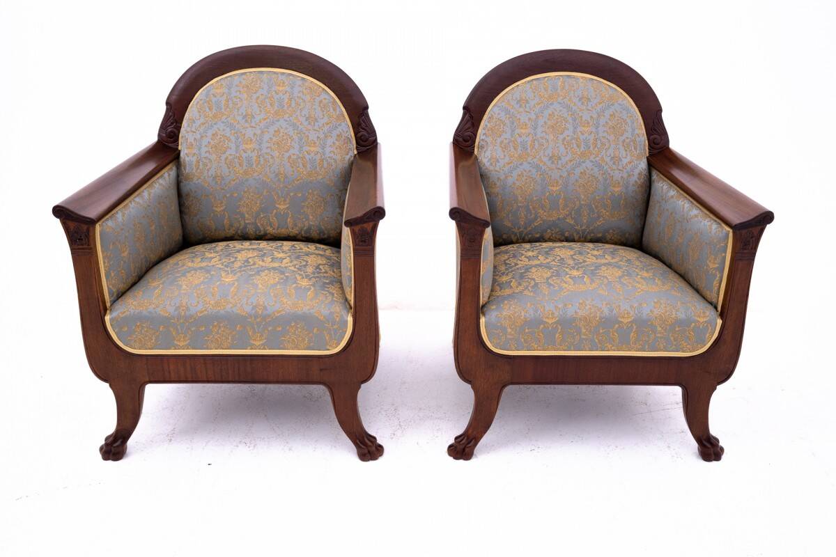 Ensemble de salon Biedermeier, Europe du Nord, vers 1880