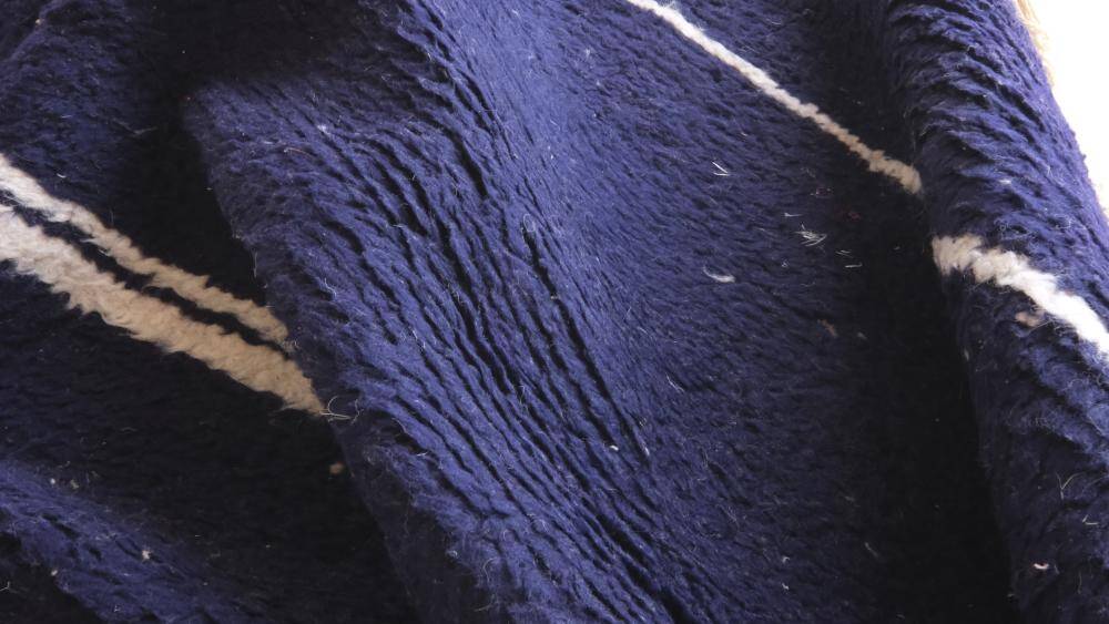 Modern Blue Rug - 284 x 207 cm