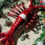 Decorative earthenware dish by J. Caldas da Rainha