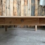 Square Farmhouse Coffee Table (Refurbished)