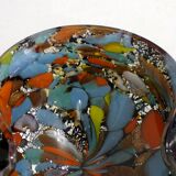 Cendrier Confettis en verre de Murano soufflé