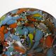 Cendrier Confettis en verre de Murano soufflé