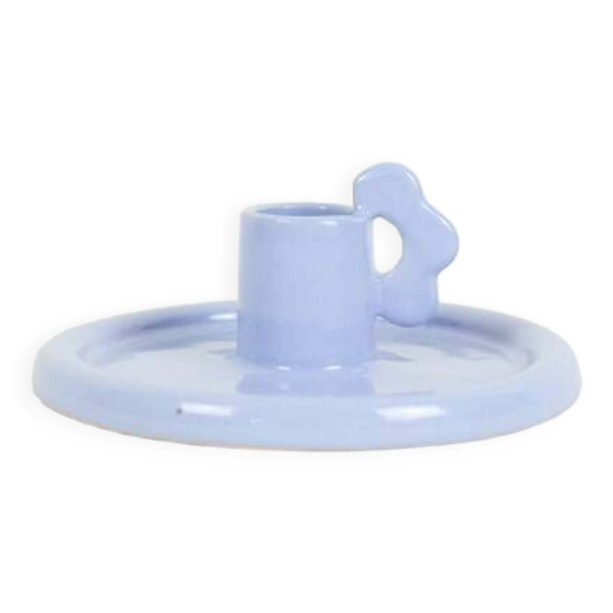 Flower candle holder