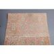 Vintage Turkish Oushak Handmade Wool Cotton Orange Runner 70x318