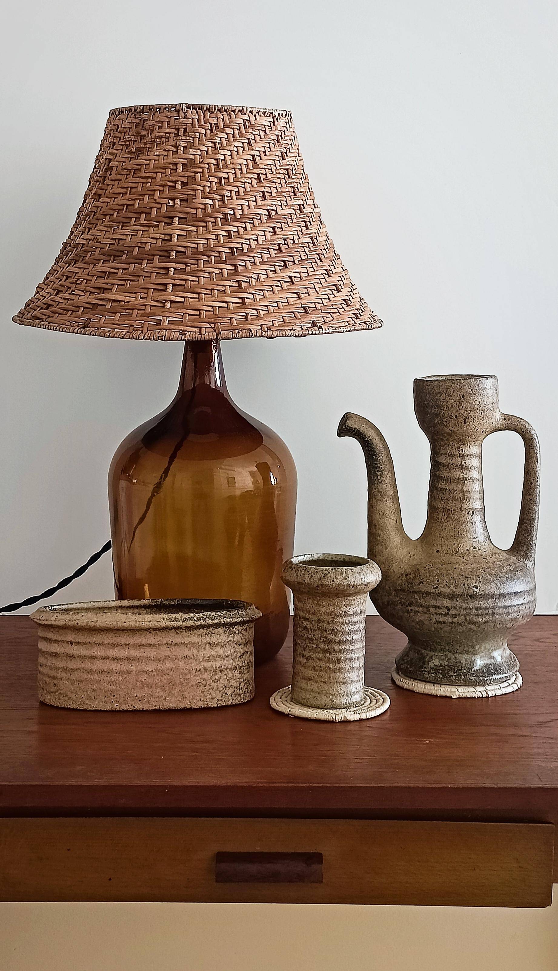 Wabi-Sabi Ceramics Set by Marius Van Woerden, Vest Keramiek, 1960s