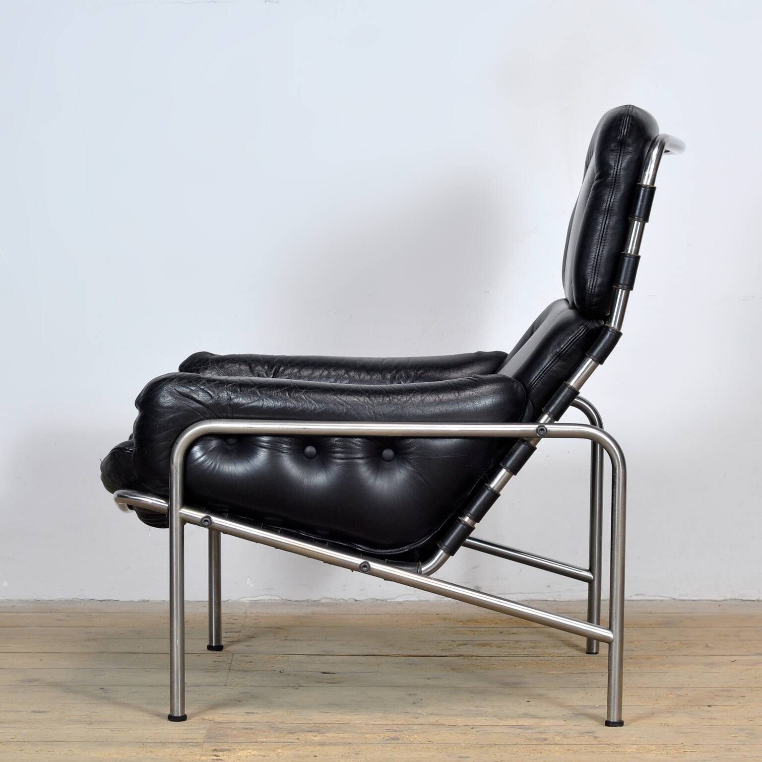 Nagoya SZ09 black lounge chair by Martin Visser, 1960s