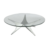 Epigramme low table by Paul Legeard, Editor Dom, France ca.1970