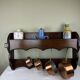 Antique wall shelf