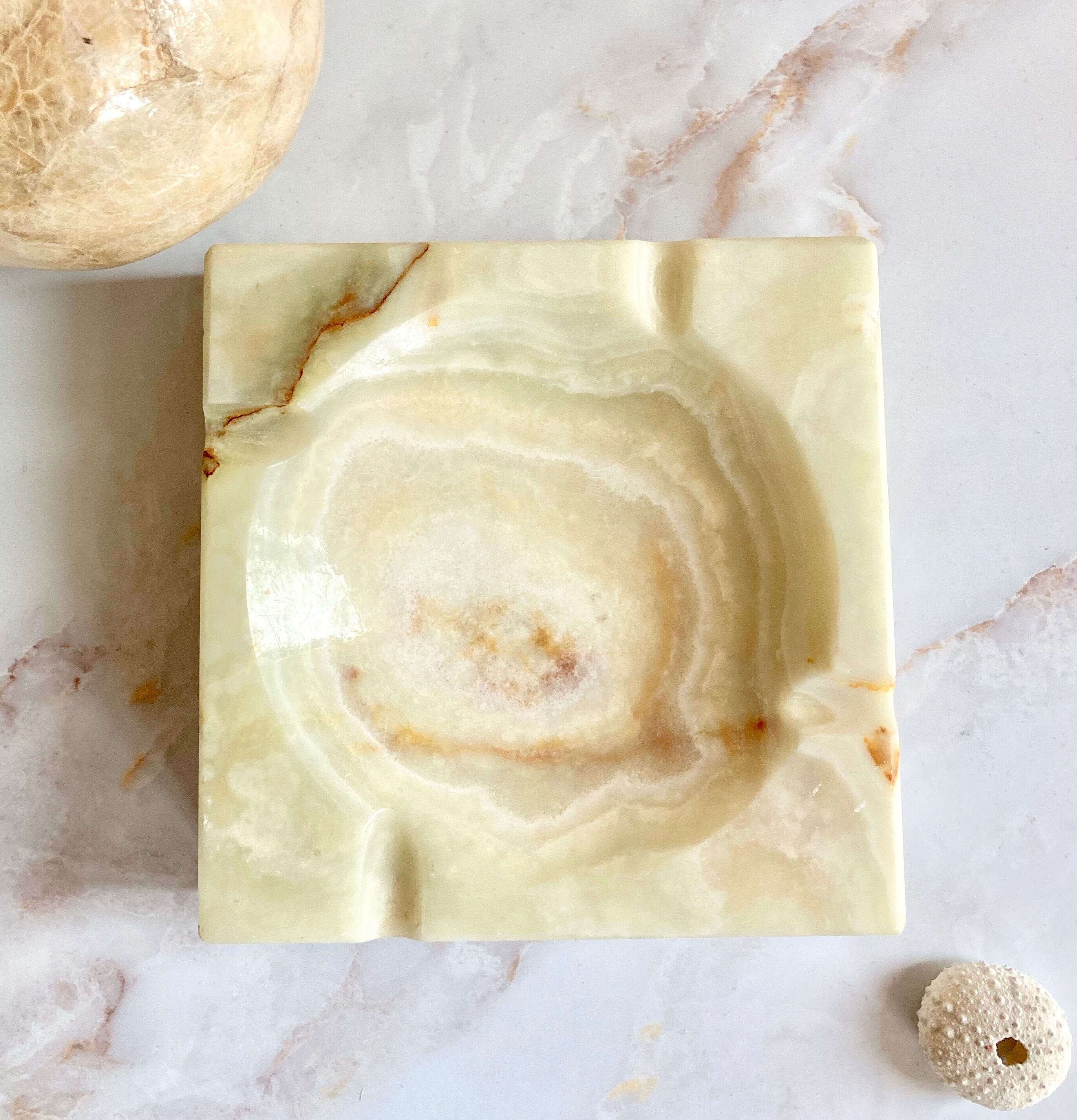 Onyx ashtray Italian design