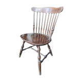 Large format chair turned wood