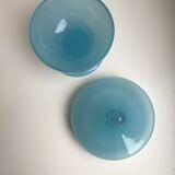 Sky blue opaline box 60s