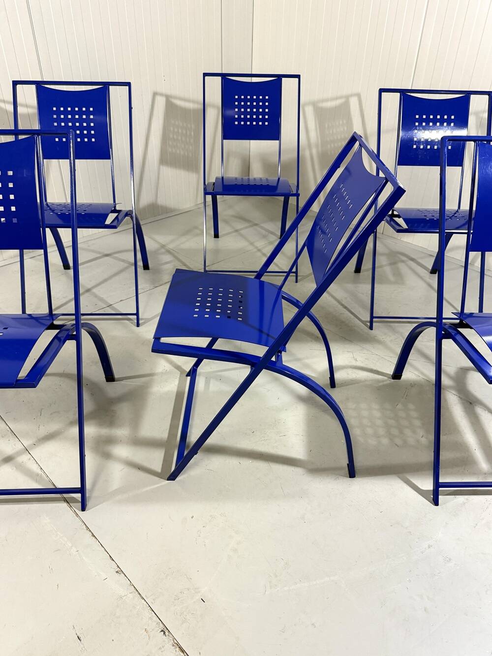 Chaises de salle à manger Sinus de Karl Friedrich Förster, années 1980