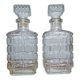 Vintage whisky decanter set
