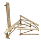 Slatted benches 1930 in beech
