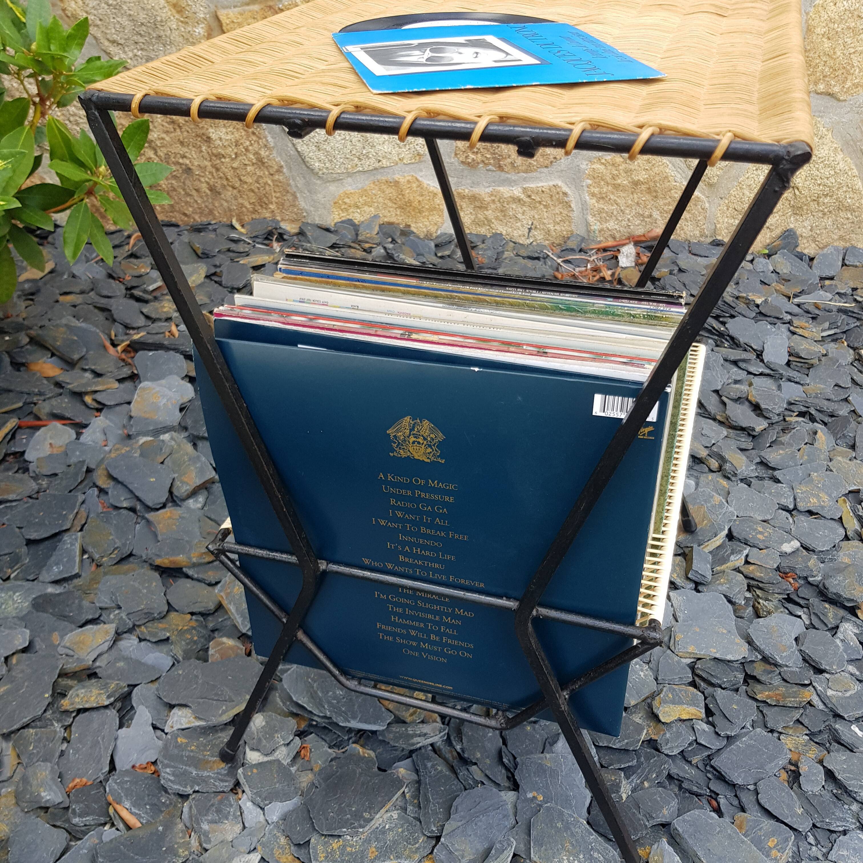 Vinyl record cabinet