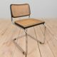 Early production black Cesca chair by Marcel Breuer, Italy 1960s