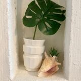 Art Deco white vase
