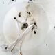 Italian Sunburst Wall Lamp or Flush Light