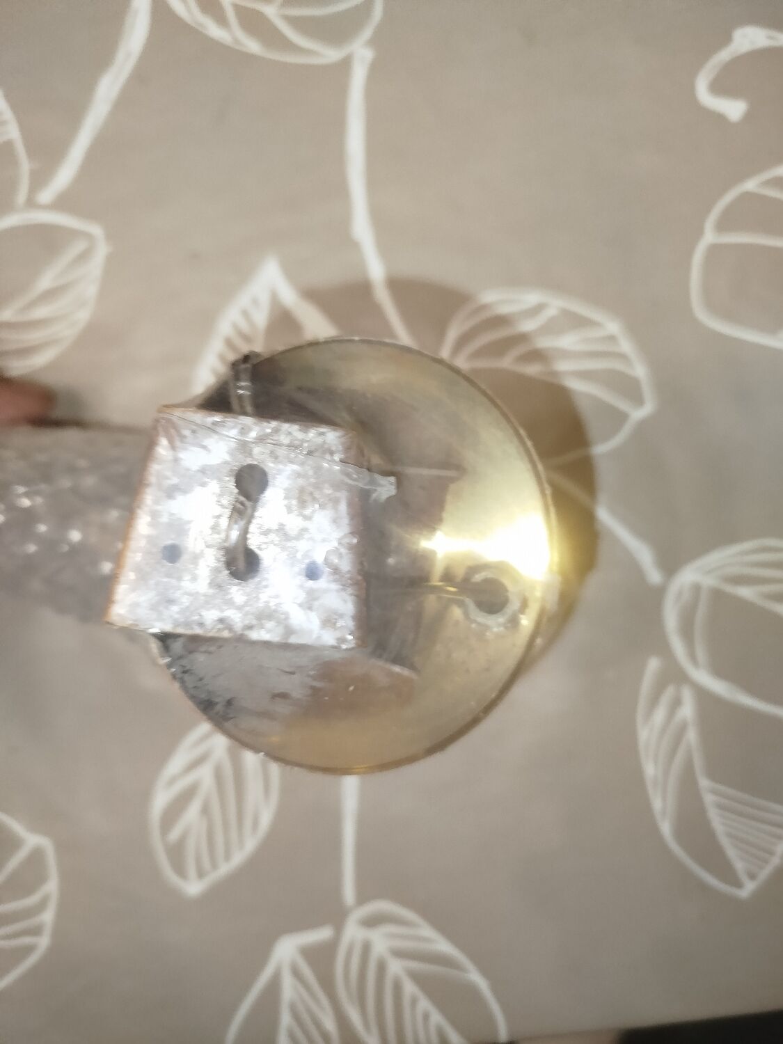 Pair of vintage molded glass wall sconces – 1960s – Condition of