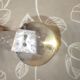 Pair of vintage molded glass wall sconces – 1960s – Condition of