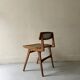 Designer chair in teak wood and cane, SNA Roset1950/60