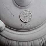Fine stoneware ceramic signed Sarreguemines from the end of the 19th century