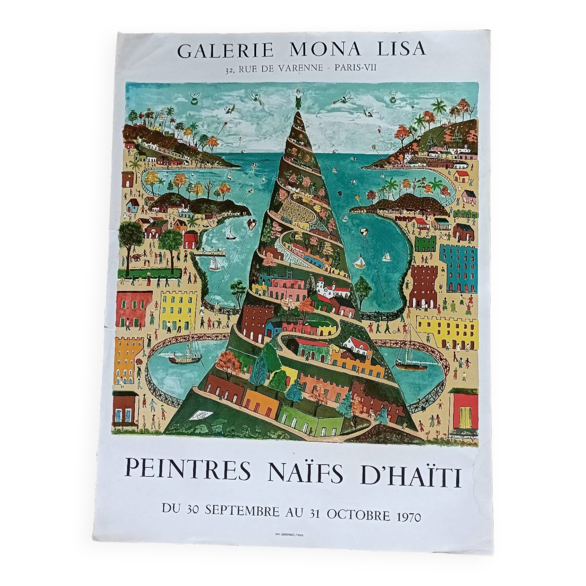 Poster naive painters Haiti Prefect Duffaut