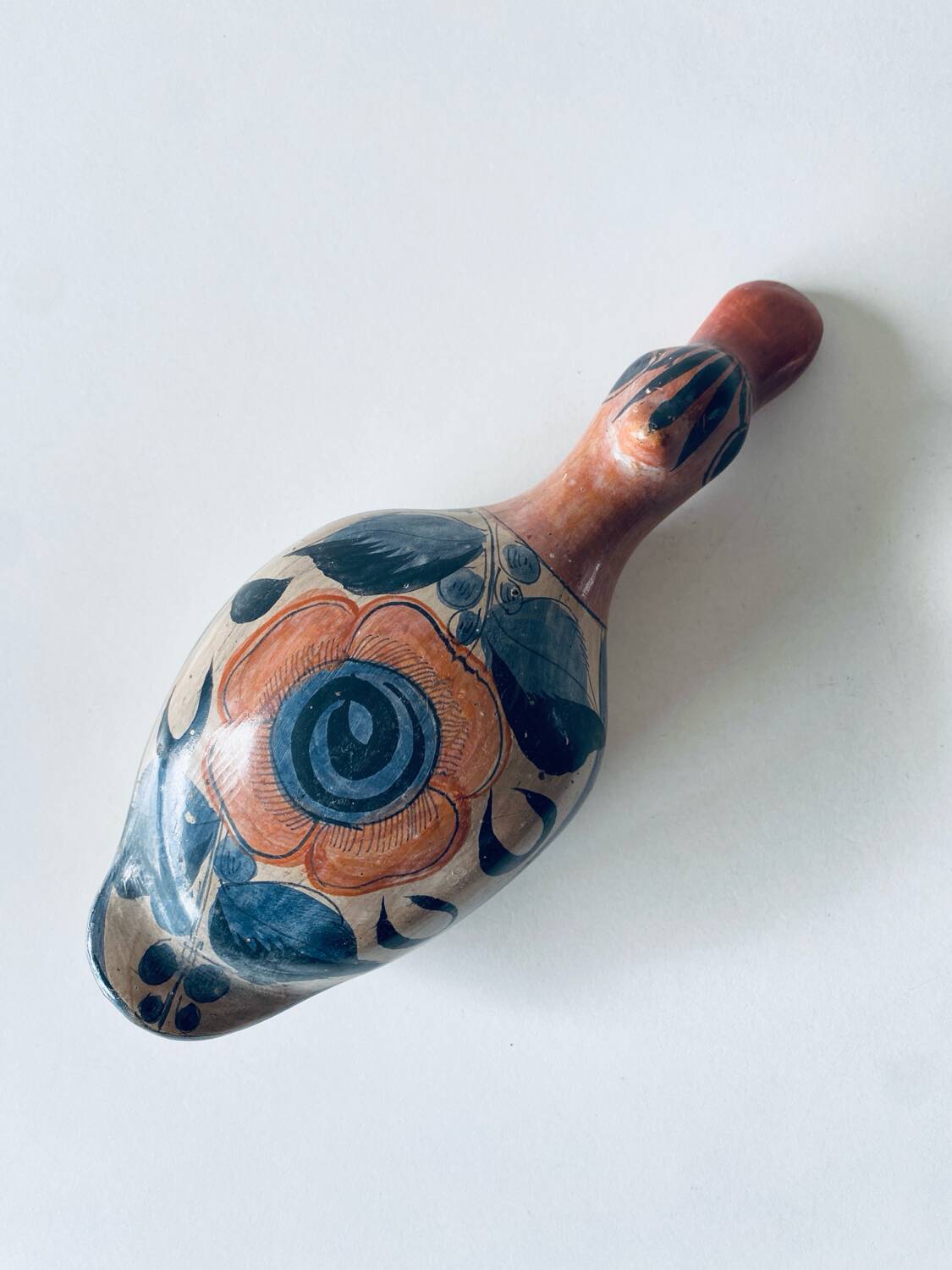 Mexican folk art duck from Tonala