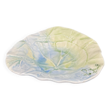 Water leaf ceramic bowl signed Annette Boyer