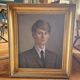 Oil portrait on canvas