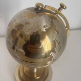 Vintage 1960 cigarette case world map dispenser - 21 x 10 cm