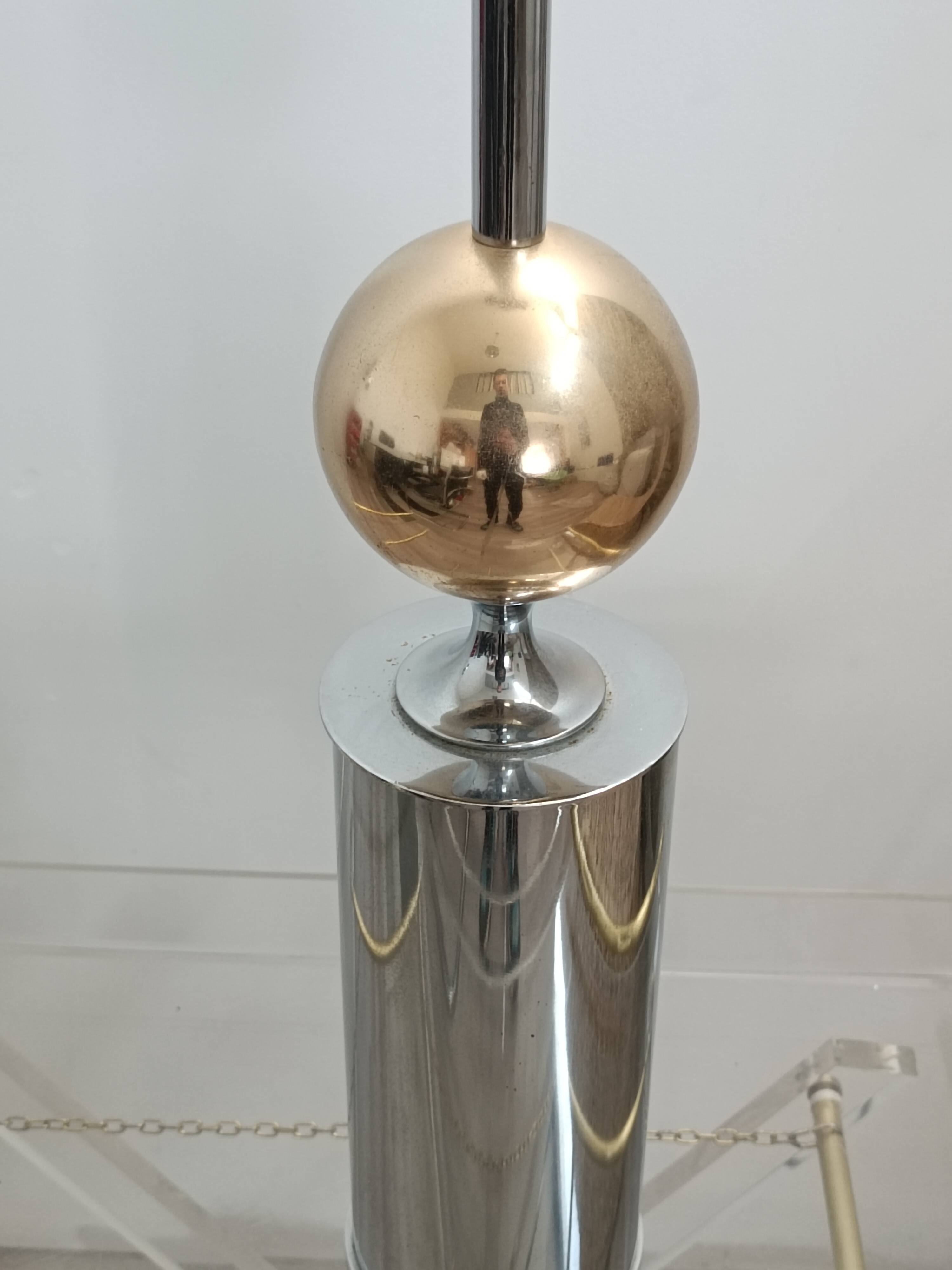 Table lamp by Philippe Barbier 1960s