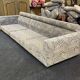 Modular sofa by Roche Bobois from the 1980s in fabric, 2 modules.