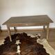 Oak farmhouse table - 1 drawer