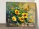 Oil on canvas "Autumn Light" signed Paumier