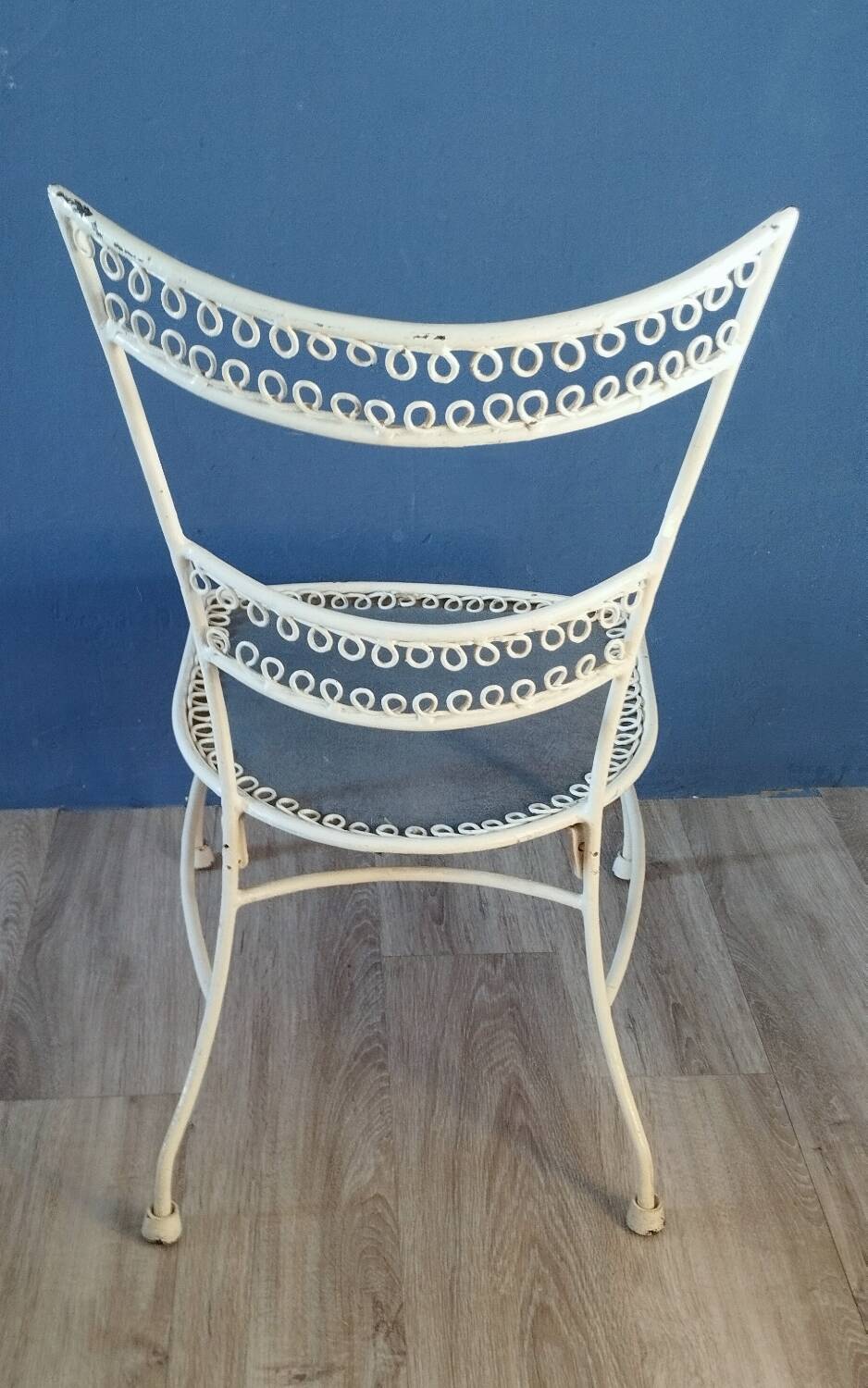 Wrought iron chair from the 50s/60s