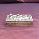 Vintage brass scale weight lacks 4 weights