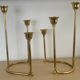 Pair of vintage brass candlesticks