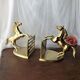 Goldeneye brass décor horses
