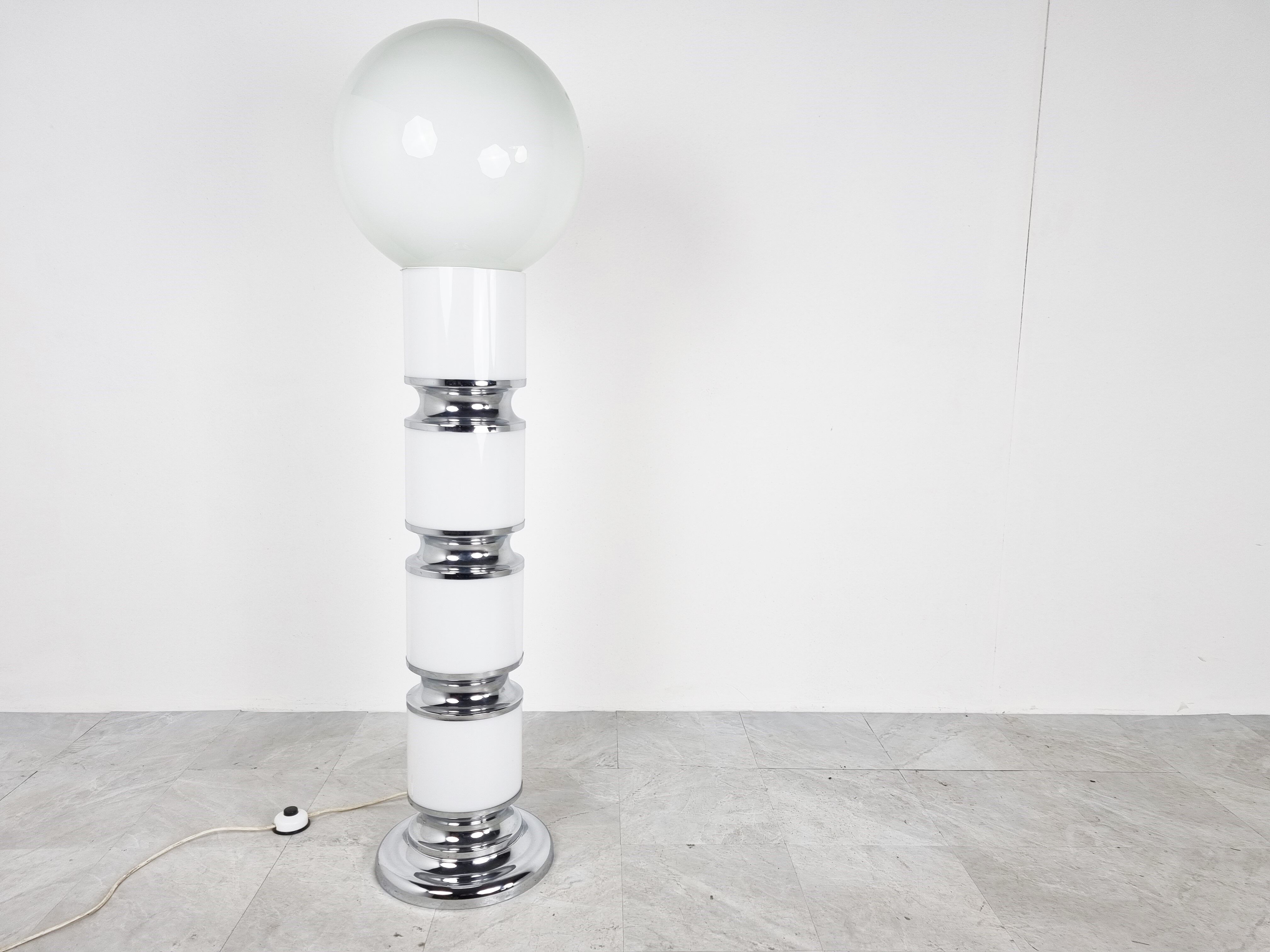 Lampadaire vintage années 1970