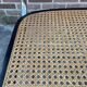 Set of 4 chairs model B64 Cesca with armrests in Black and Chrome