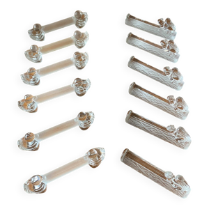 12 porte-couteaux animaliers - verre