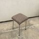 4-legged stainless steel stool