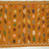 Tapis berbère moutarde haut atlas 170x70cm