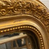 Miroir Louis Philippe doré 60x49cm