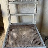 Old carved wood chairs