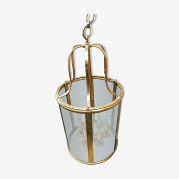 Vintage brass lantern