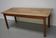 Antique Elm Early 20th Century French Rustic Farmhouse Dining Table